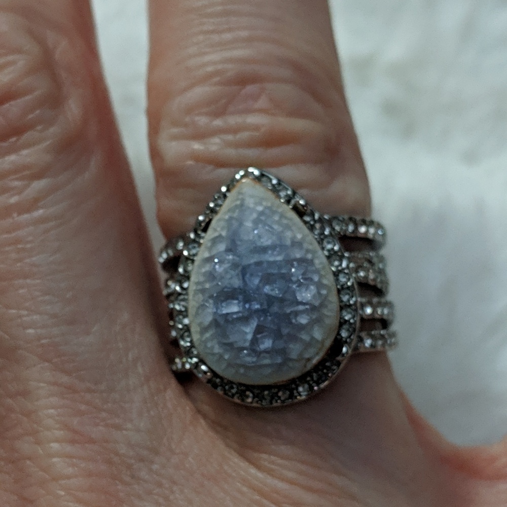 C + I Misty morning statement ring size 7 - Picture 6 of 6